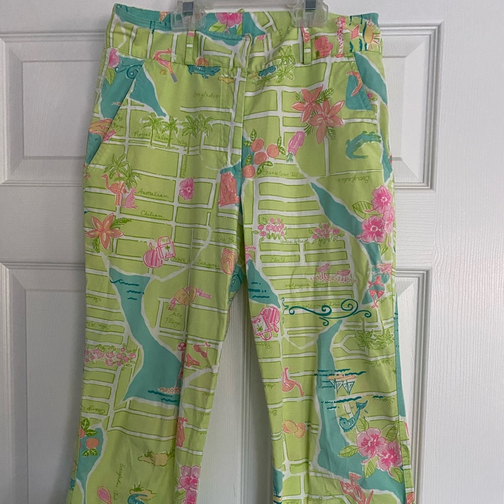 Cute cropped to ankle Lilly pants